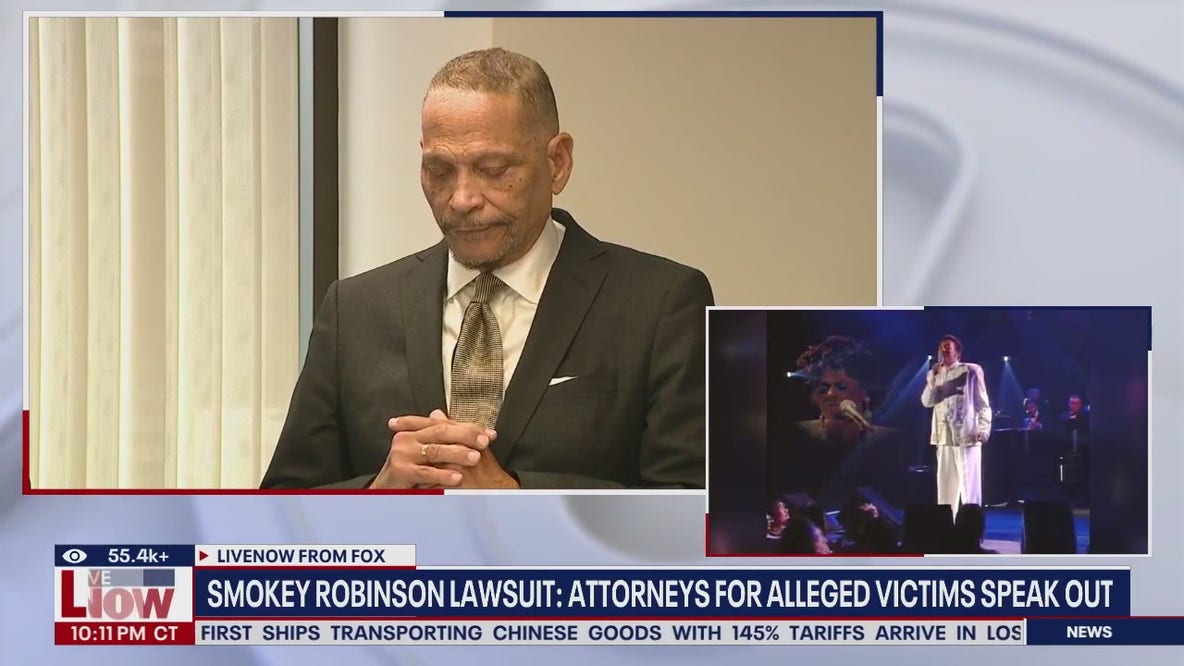 Smokey Robinson accused of sexual assault in $50M lawsuit